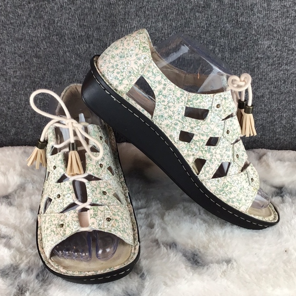 Algeria Valerie Prairie Jane Women's Slip-On Shoes Size 8/8.5- EU 38